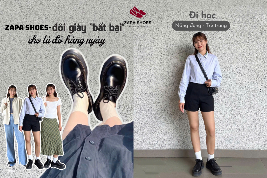 Giày nữ đẹp và dễ mang mỗi ngày cho phái nữ hiện đại