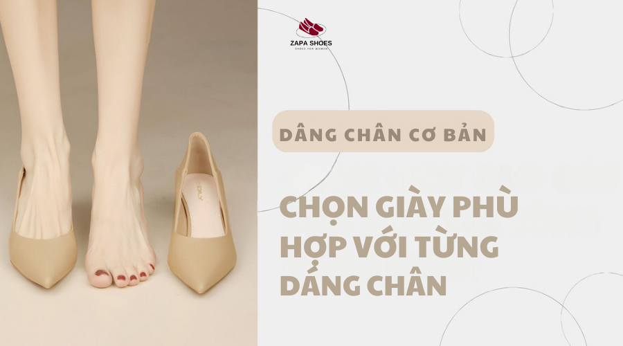 Cách chọn giày nữ phù hợp