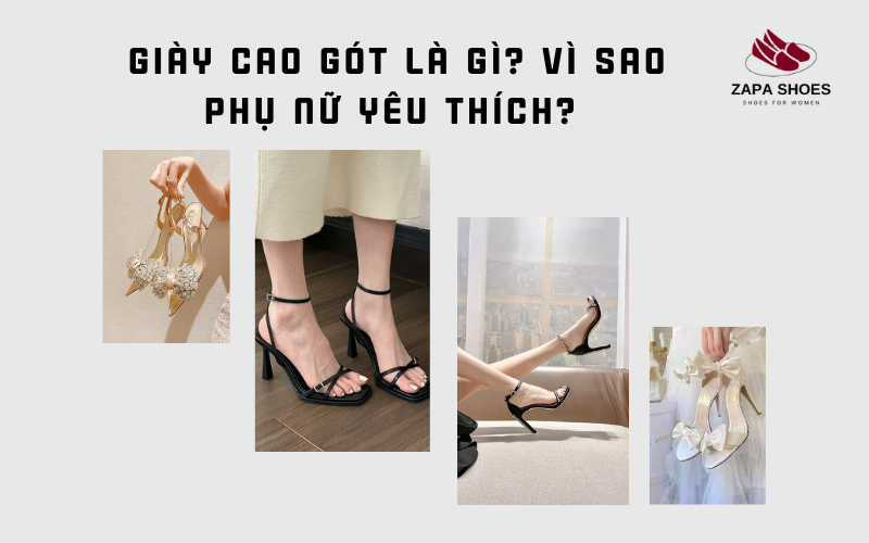 Một số mẫu giày cao gót đẹp