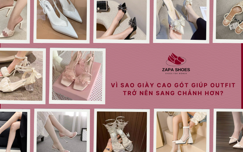 Vì sao giày cao gót giúp outfit trở nên sang chảnh hơn?